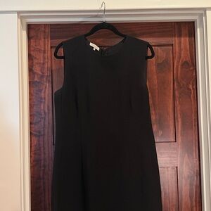 Lafayette 148 New York Black Midi Dress